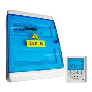 Шкаф управления вентиляционной установкой с водяным нагревателем EASYLINE WS-1-1/0.5/R/R