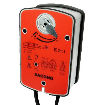 Электропривод DACOND DAC-BLF230-10 (10 Н·м, 230 В, для ОЗК, с пружиной)