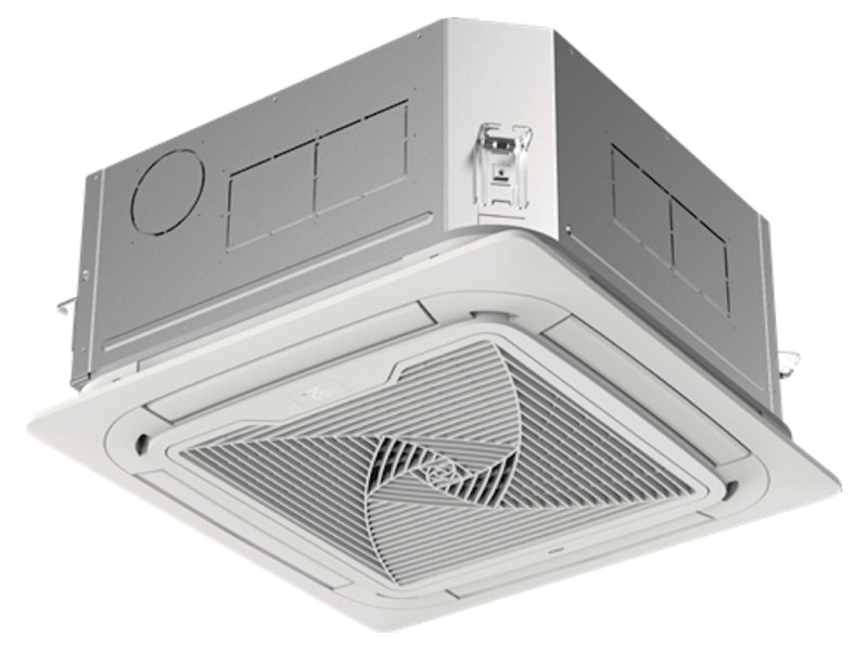 Четырёхпоточный кассетный внутренний блок MRV Haier AB092MCERL с панелью PB-620QB(H)
