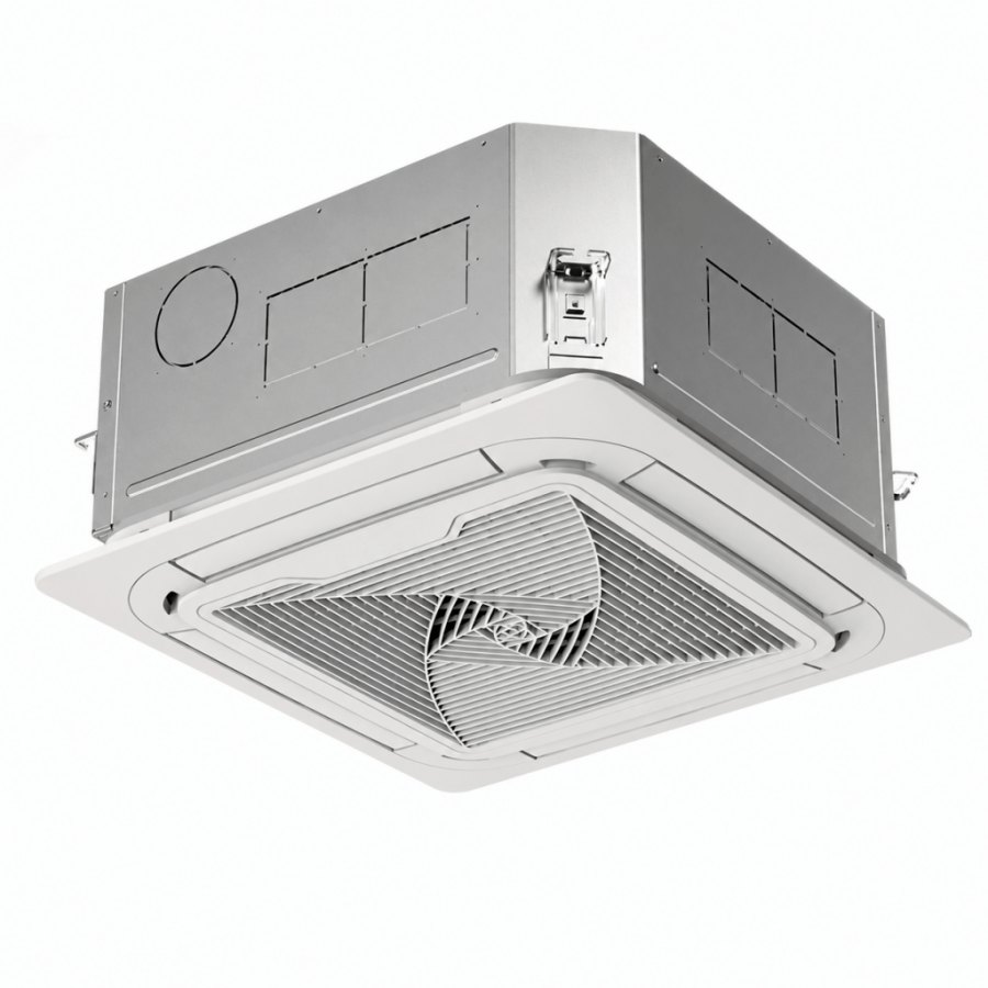 Четырёхпоточный кассетный внутренний блок MRV Haier AB162MCERL с панелью PB-620QB(H)