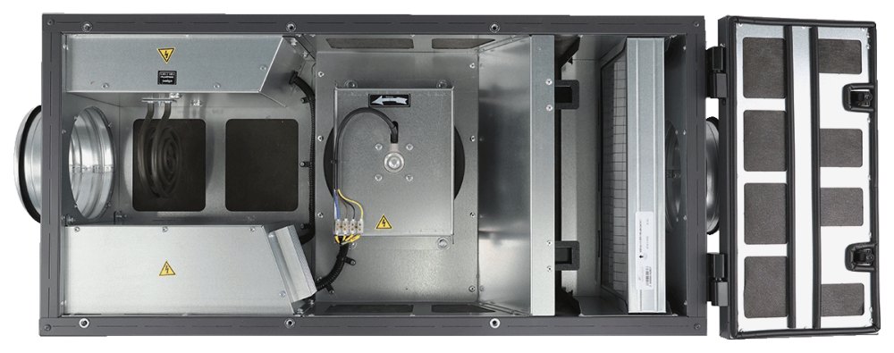 Приточная вентиляционная установка ZILON ZPE-M 350-1,2/1 INT A