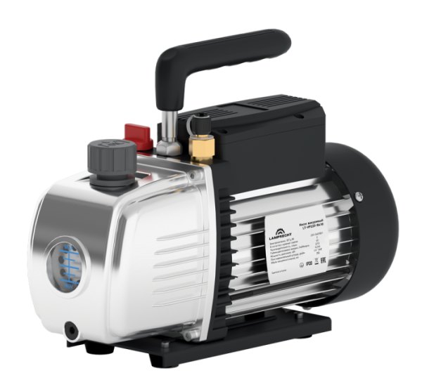 Насос вакуумный LAMPRECHT LT-VP220-R410 (2-ступ., 60л/мин, 15 microns, 1/4 SAE) Насос вакуумный LAMPRECHT LT-VP220-R410 (2-ступ., 60л/мин, 15 microns, 1/4 SAE)